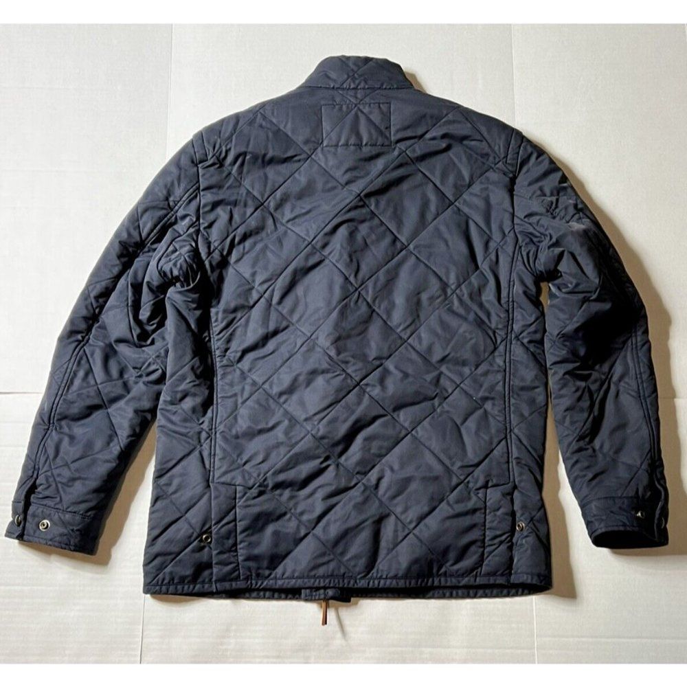 J Crew Quilted Navy Blue Field Jacket Thermore Insulated Men's Size Medium - Picture 15 of 15